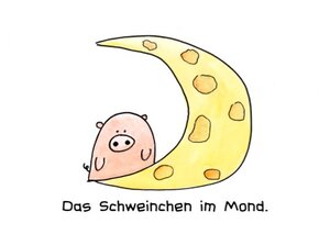 Das Schweinchen im Mond