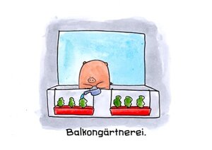 Balkongärtnerei
