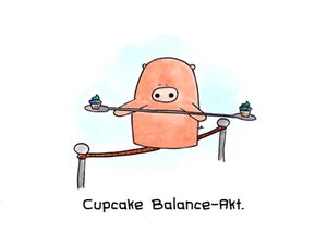 Cupcake Balance-Akt