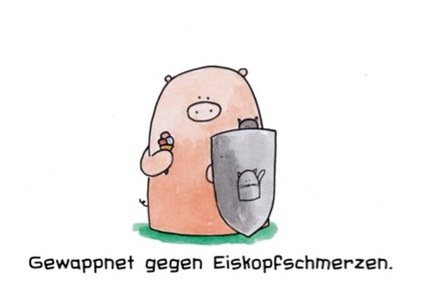 Gewappnet gegen Eiskopfschmerzen