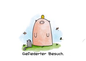 Gefiederter Besuch