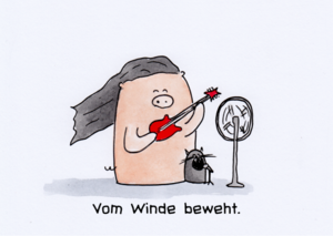 Vom Winde beweht