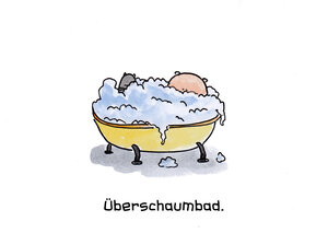 Überschaumbad