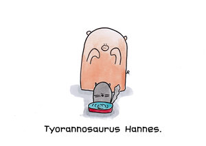 Tyrannosaurus Hannes