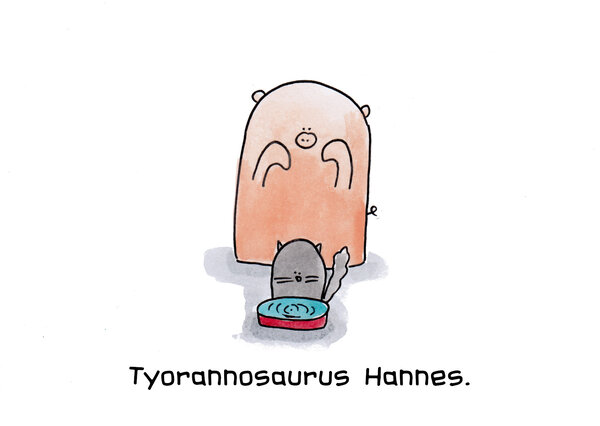 Tyrannosaurus Hannes
