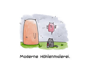 Moderne Höhlenmalerei