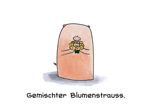Gemischter Blumenstrauss