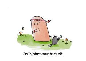 Frühjahrsmunterkeit