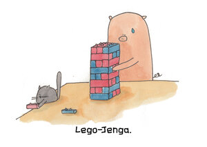 Lego-Jenga