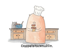 Doppelstockmuffin