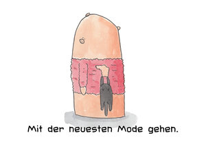 Mit der neuesten Mode gehen