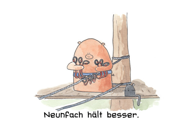 Neunfach hält besser