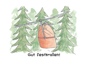Gut festkrallen